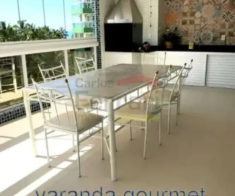 Apartamento riviera de são lourenço com ampla varanda 175m2