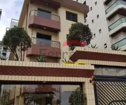 Apartamento para locação na praia grande - canto do forte com 40 m2, 1 vaga de garagem