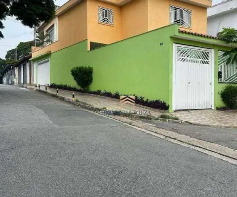 Sobrado com 3 dormitórios para alugar, 120 m² por r$ 3.100,00/mês - gopoúva - guarulhos/sp