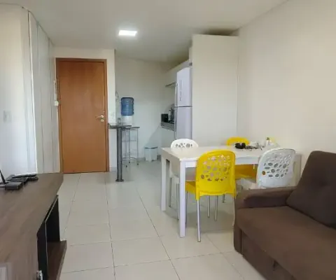 Apartamento com 1 quarto 46m² praia de carneiros mobiliado condomínio resort beira mar