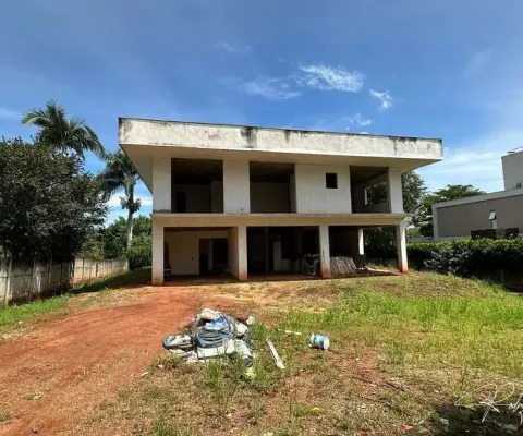 Sobrado inacabado no aldeia do vale – 5 suítes, varanda gourmet e amplo potencial de personalização