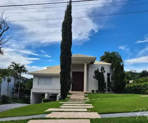 Sobrado neoclássico com 4 suítes e lazer completo no aldeia do vale