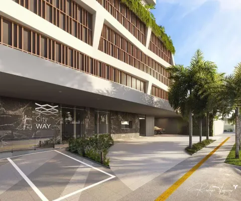 City way – apartamento no setor bueno com 1 ou 2 quartos em frente ao parque vaca brava