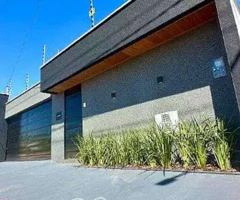 Casa no setor residencial monte cristo – 124 m², 3 quartos e acabamento premium