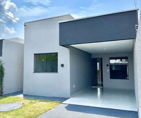 Casa à venda no setor residencial monte cristo, trindade – 72 m², 2 quartos e quintal privativo