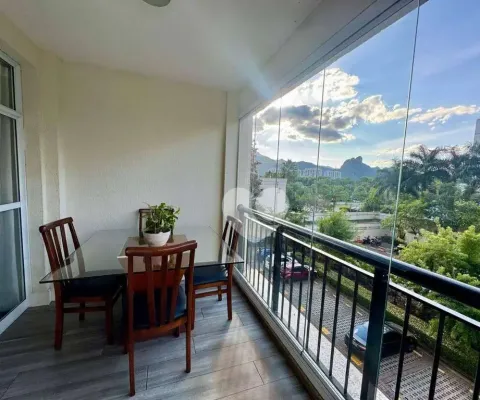 Condomínio maayan - apartamento reformado com vista livre para montanhas. 3 quartos sendo 1 suíte. planejados da madeirol. barra da tijuca