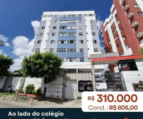 Apartamento 3 quartos, 2 suítes, elevador, ao lado colégio antares fátima