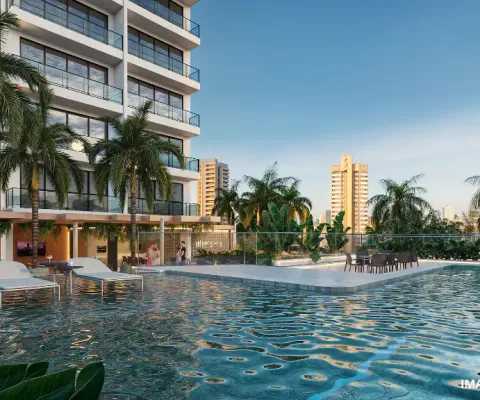 Lançamento studios de 25,24m², 27,80m² e 35,57m² no meireles