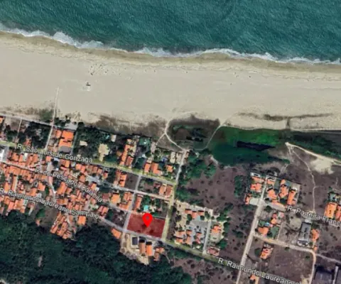 Terreno de esquina 3 frentes no pecém a 300m do mar