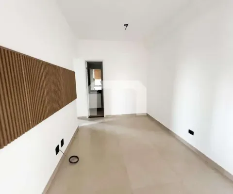 Apartamento 2 dormitórios com vaga de garagem e varanda com móveis planejados