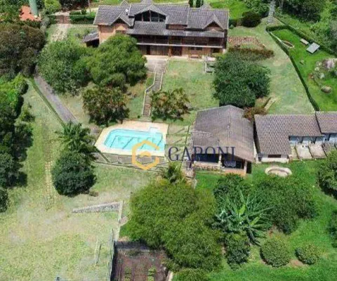 Chácara com 5 dormitórios à venda, 4760 m² - parque valinhos - valinhos/sp