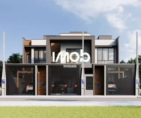 Casa geminada com 1 suíte + 2 quartos, três rios do norte - jaraguá do sul