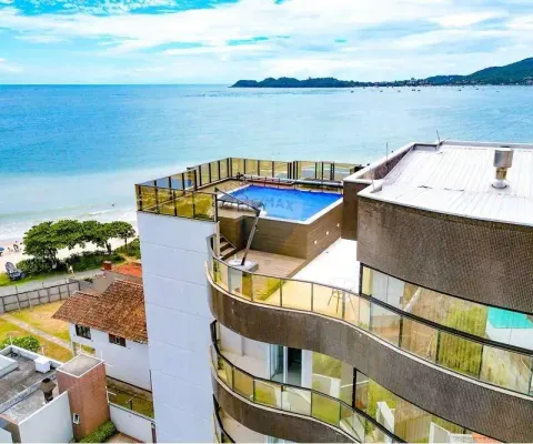 Apartamento duplex vista mar com 4 suítes - mobiliado e equipado em penha/sc