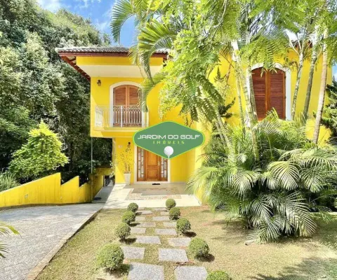 Linda residência à venda no condomínio nova higienópolis - granja vianna/sp | 4 dorms (4 suítes) | 6 vagas de garagem
