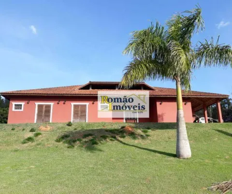 Chácara com 5 dormitórios à venda, 4000 m² por r$ 1.350.000 - jardim dos lagos - franco da rocha/sp