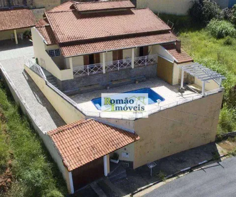Casa com 4 dormitórios à venda, 280 m² por r$ 1.200.000 - taboão - bragança paulista/sp