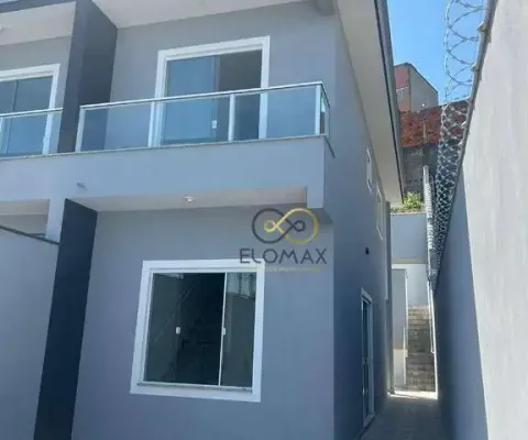 Casa com 2 dormitórios à venda, 150 m² por r$ 410.000,00 - jardim pinheirinho - itaquaquecetuba/sp