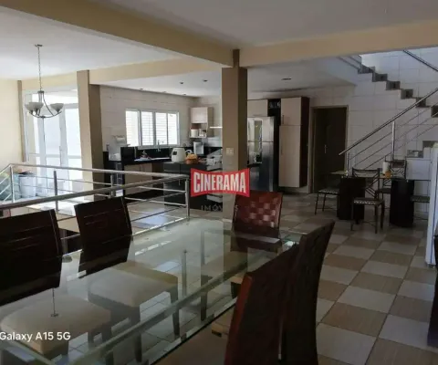 Sobrado para aluguel, 3 quartos, 3 suítes, 3 vagas, campestre - santo andré/sp