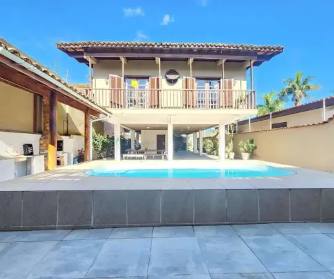 Casa com 3 dormitórios à venda, 298 m² por r$ 800.000,00 - enseada - guarujá/sp