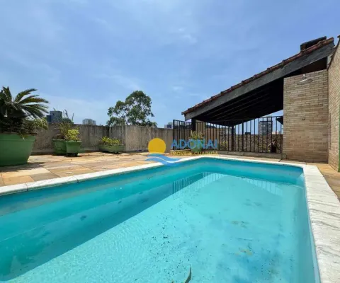 Cobertura com 3 dormitórios à venda, 180 m² por r$ 750.000,00 - tombo - guarujá/sp