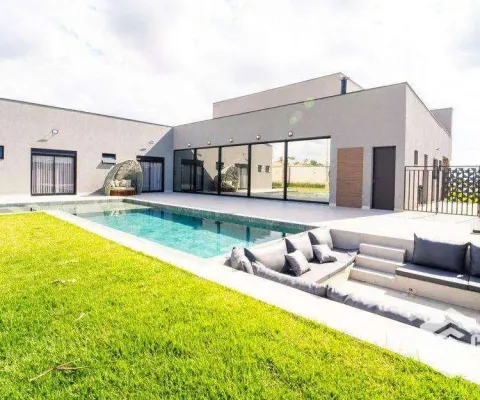Casa com 4 dormitórios à venda, 440 m² por r$ 5.300.000,00 - residencial saint patrick - sorocaba/sp