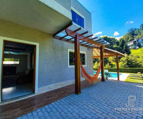 Casa à venda, 400 m² por r$ 1.850.000,00 - vargem grande - teresópolis/rj