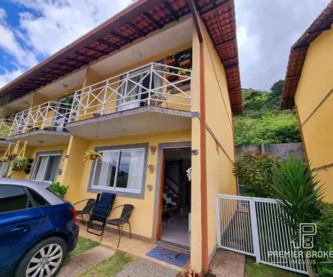 Casa à venda, 120 m² por r$ 549.000,00 - cascata dos amores - teresópolis/rj