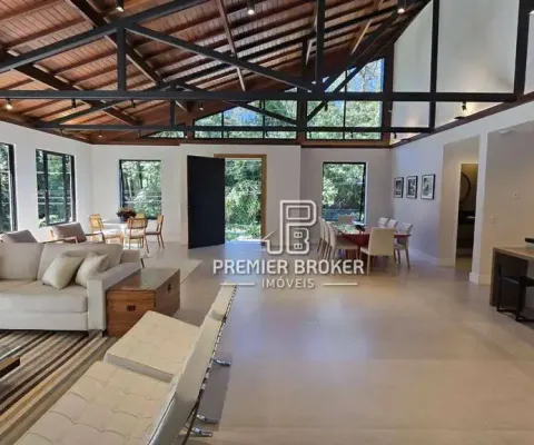 Casa com 5 dormitórios à venda, 497 m² por r$ 4.490.000,00 - comary - teresópolis/rj