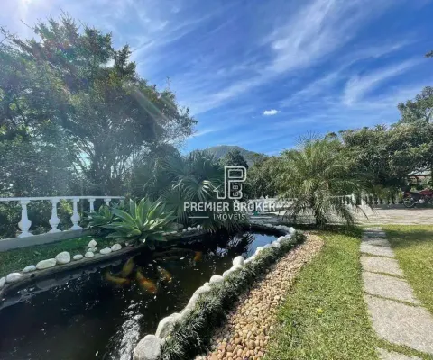 Casa fora de condomínio com 5 dormitórios à venda, 512 m² por r$ 2.350.000 - comary - teresópolis/rj