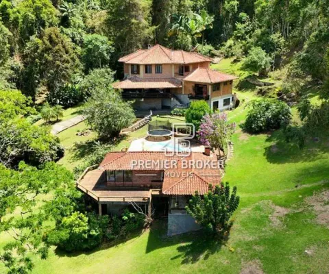 Casa à venda, 298 m² por r$ 2.250.000,00 - albuquerque - teresópolis/rj