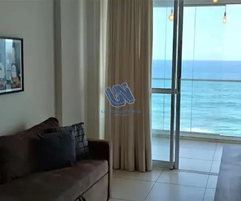 Apartamento nascente quarto e sala mobiliado na barra 59m2