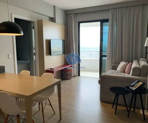 Apartamento mobiliado e decorado 2 suítes com 62m2 no caminho das árvores