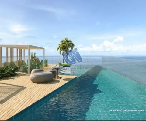 Lançamento no costa azul lit760 apartamento 1/4 suíte, com 45,00m2 no costa azul