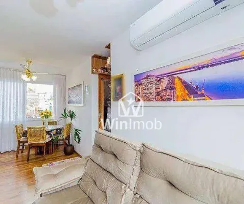 Apartamento com 2 dormitórios à venda, 57 m² por r$ 457.500,00 - azenha - porto alegre/rs