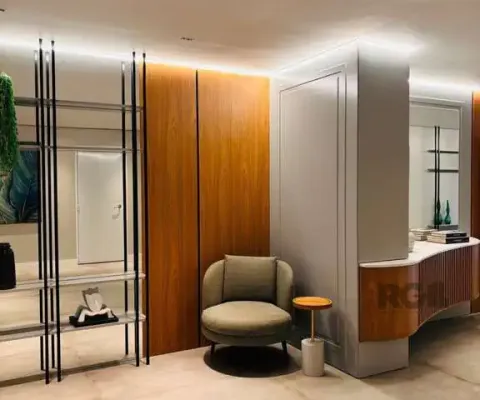 Apartamento com 2 suítes, churrasqueira, lavabo, vaga de garagem, mobiliado, no centro de torres/ rs.