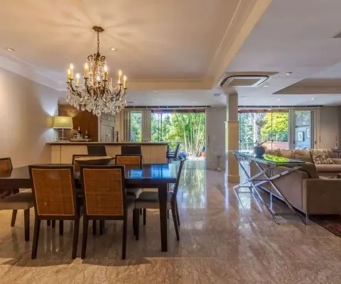 Casa em condomínio com 487m² | 4 dormitórios sendo 4 suítes, 3 vagas, no bairro três figueiras, porto alegre