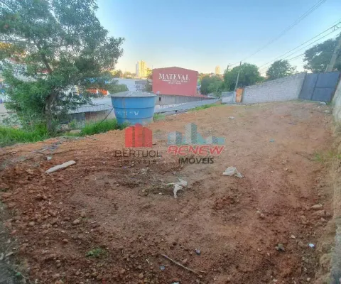 Terreno com 1.300m² para venda, na r. campos sales em valinhos sp