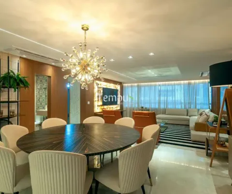 Residencial quintas de goyaz - apartamento quinta de goyas, 260,17 m², alto padrão, a venda, 4 suítes - setor marista