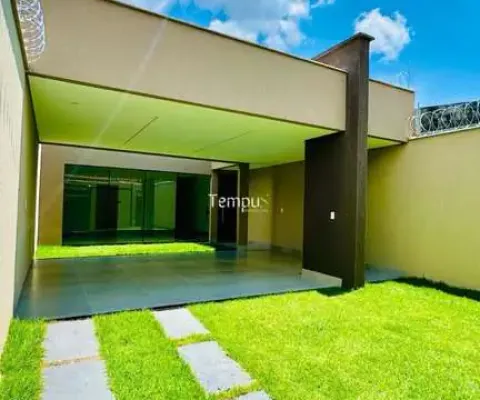 Casa 3 quartos 1 suíte, nova, em jardim maria inês, aparecida de goiânia/go