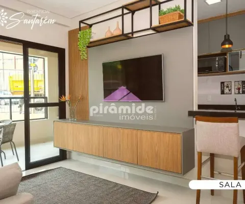 Apartamento com 2 dormitórios à venda, 79 m² por r$ 725.760,00 - parque industrial - são josé dos c