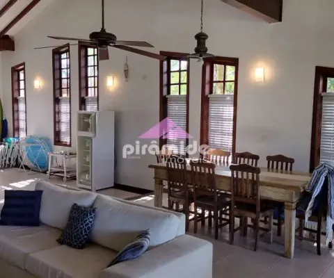 Casa com 6 dormitórios à venda, 340 m² por r$ 8.000.000,00 - lagoinha - ubatuba/sp