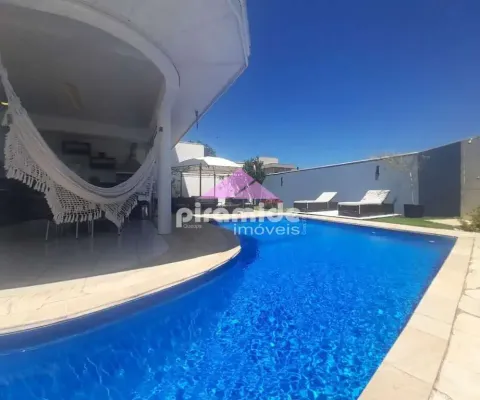 Casa para alugar, 350 m² por r$ 17.888,00/mês - condomínio residencial jaguary - urbanova - são jos