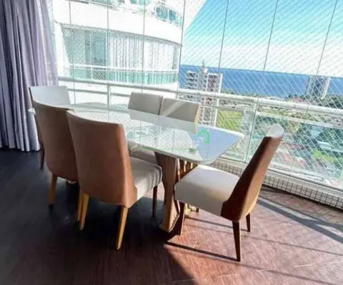 Condominio ilha bella - apartamento espetacular 3 suites a venda -ilha bella club, ponta negra - 100% mobiliado
