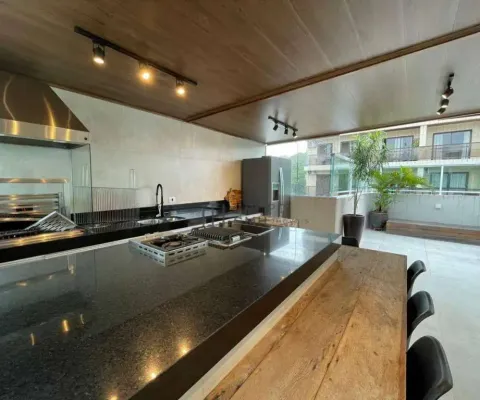 Cobertura com 4 dormitórios à venda, 240 m² por r$ 1.200.000,00 - jardim três marias - guarujá/sp