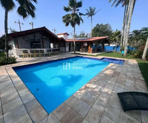 Casa com 5 dormitórios à venda, 350 m² por r$ 3.000.000,00 - enseada - guarujá/sp