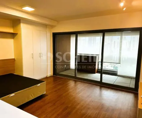 Apartamento de 42m² com 1 dormitório à venda no brooklin - sp