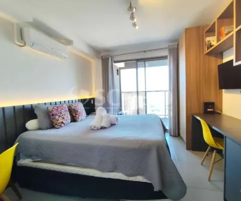 Studio mobiliado à venda no alto da boa vista  - 24m² - ar condicionado