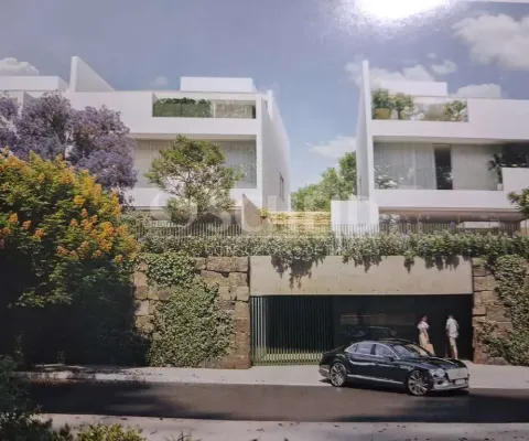 Casa em condomínio exclusivo com 793m³ área privativa, 4 quantos, 4suítes, rooftop gourmet e piscina