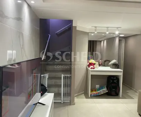 Sobrado a venda de 80,00m² útil, com 2 quartos e 1 vaga, no jardim sabará.