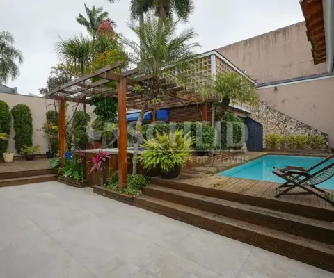 Casa térrea para locação no bairro chácara monte alegre